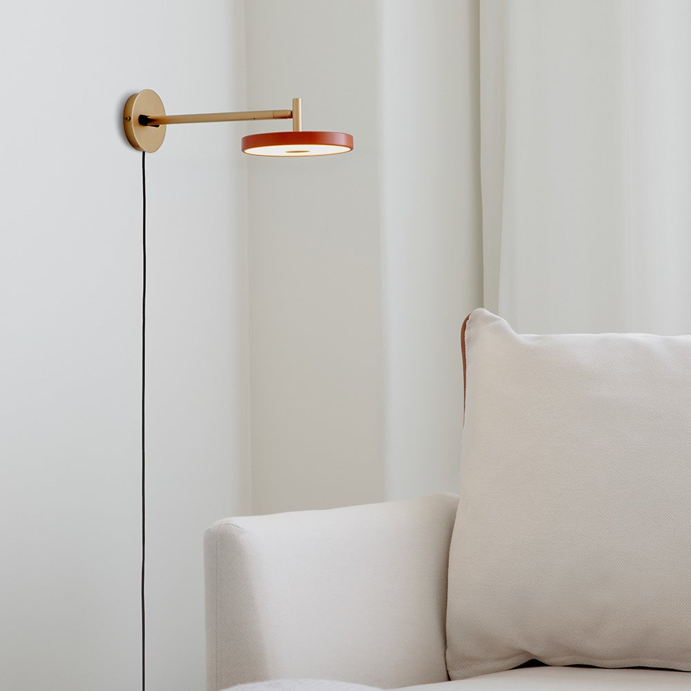 Asteria Wall Kort Vägglampa Ø15 cm Nuance Orange