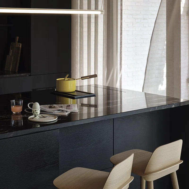 Fine Suspension Lamp 120 cm - Grey