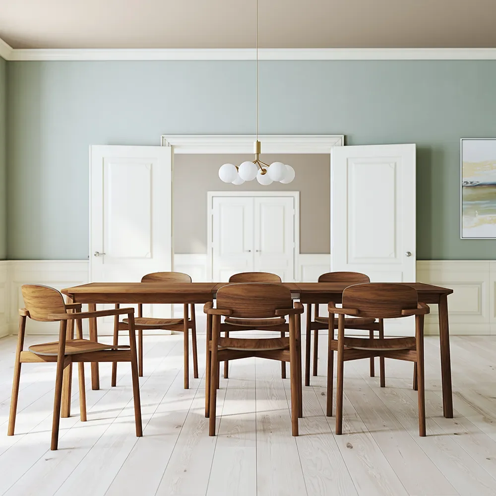 SM842 Matstol Oljad Valnöt