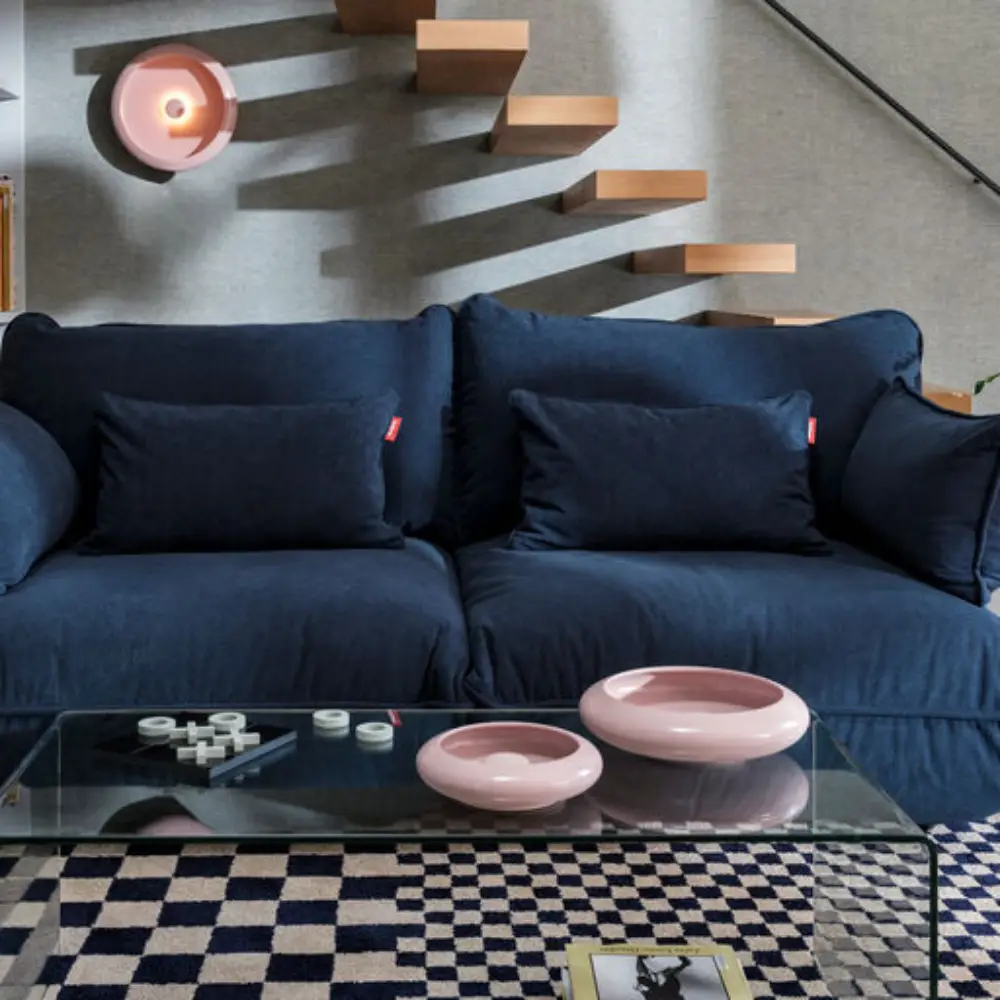 sumo fotpall cord recycled deep blue