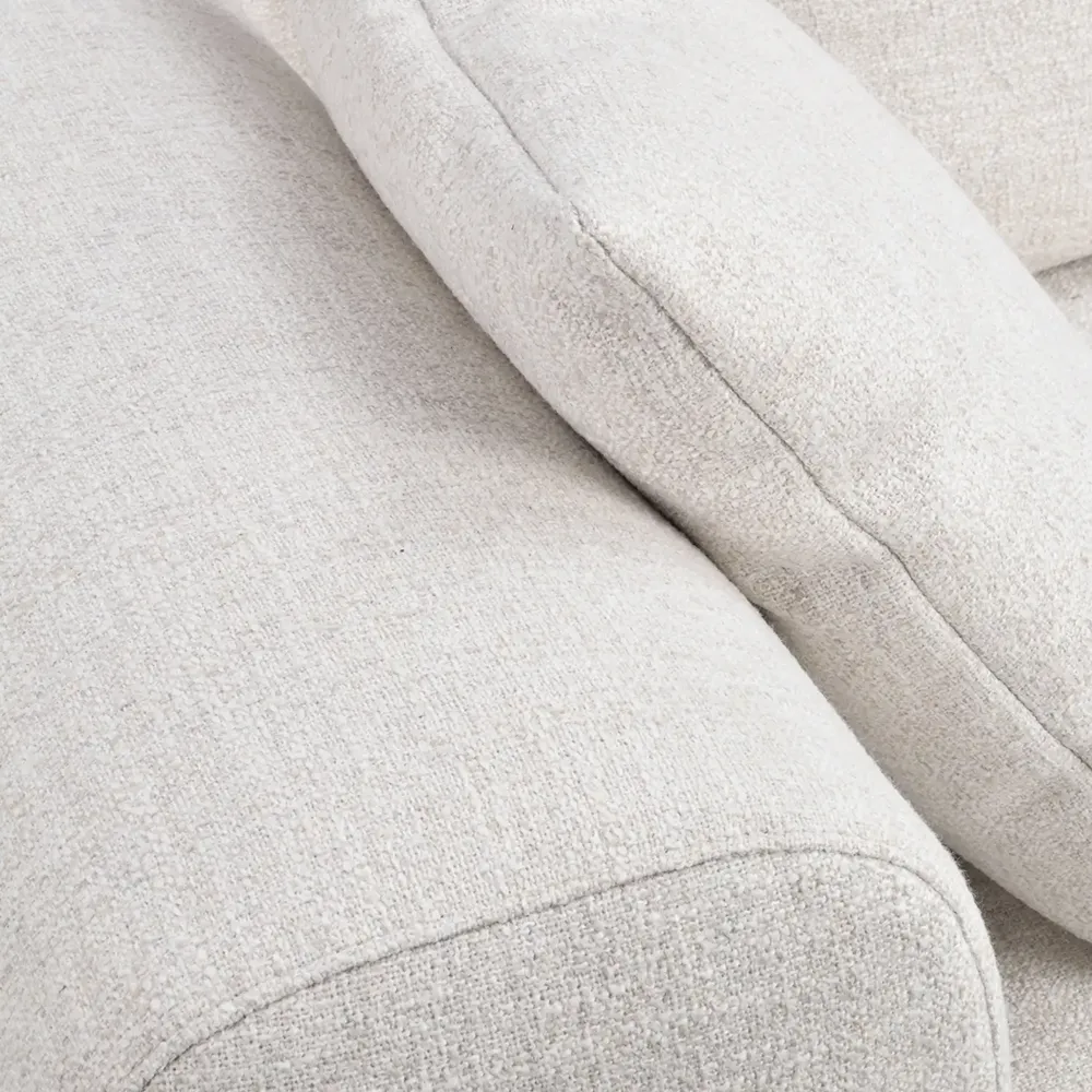 Falkner soffa 3-sits tyg Oscar ljusbeige