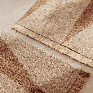 Studie matta 140x200 cm- Natural/Off-white