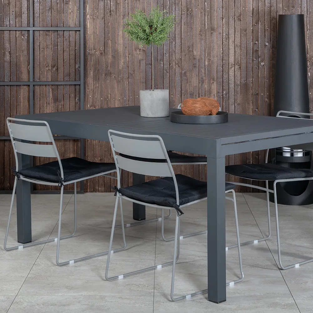 Lina Matstol Grå 2-pack