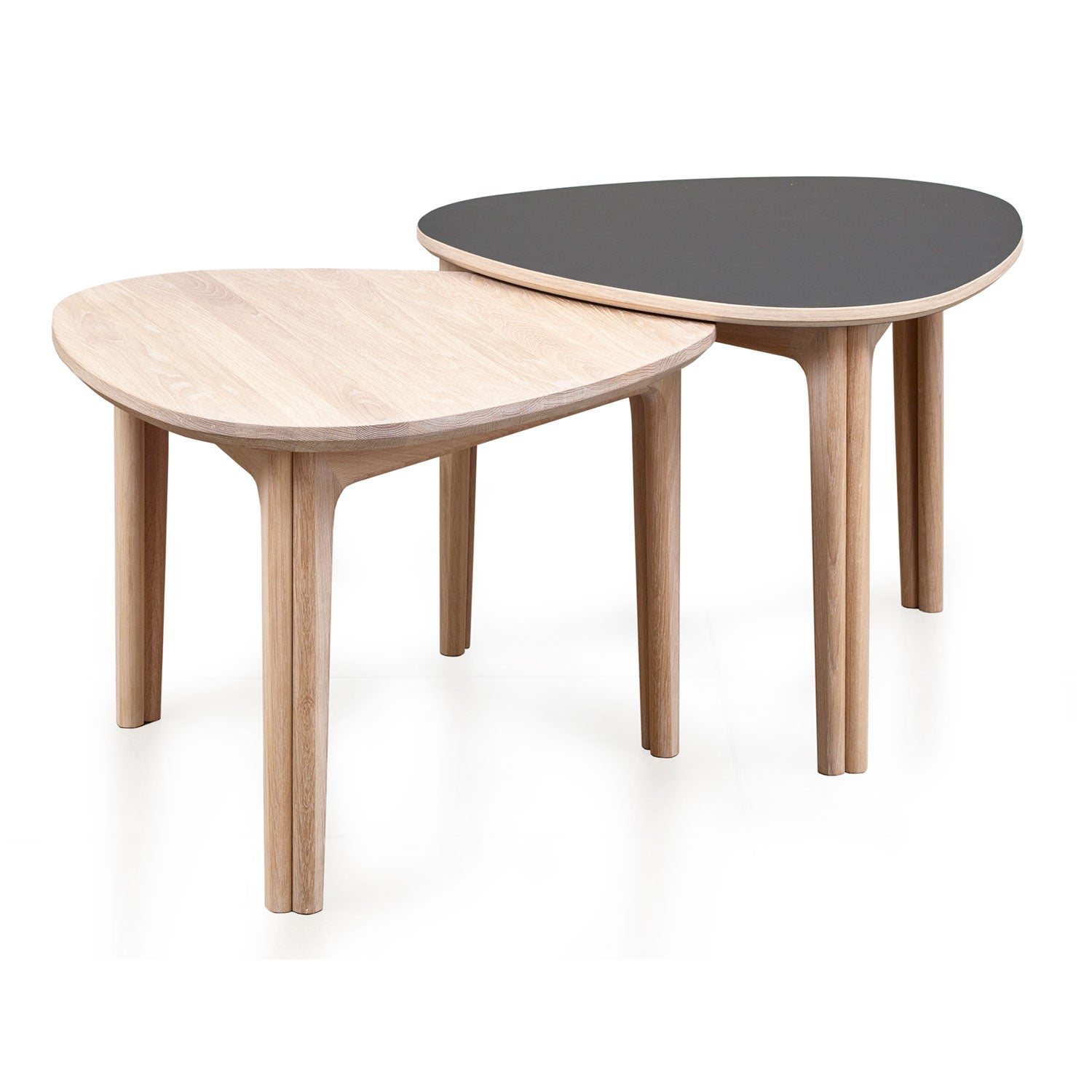 Sm206 Soffbord Ek Massiv Vitolja 65X63X43Cm 