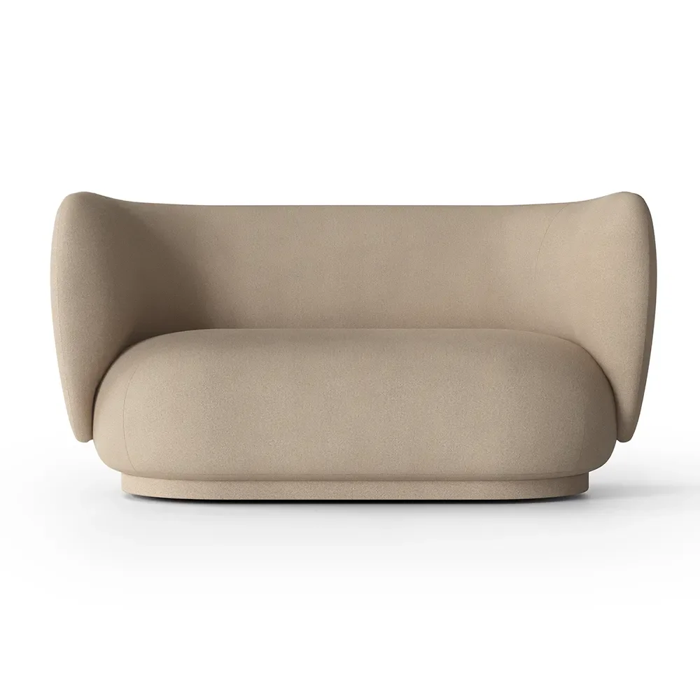 Rico 2-sits soffa Brushed - Sand