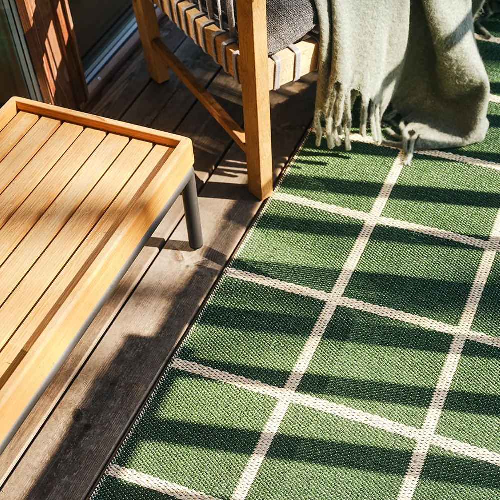 Vävd Matta Criss Leaf 70x225 cm