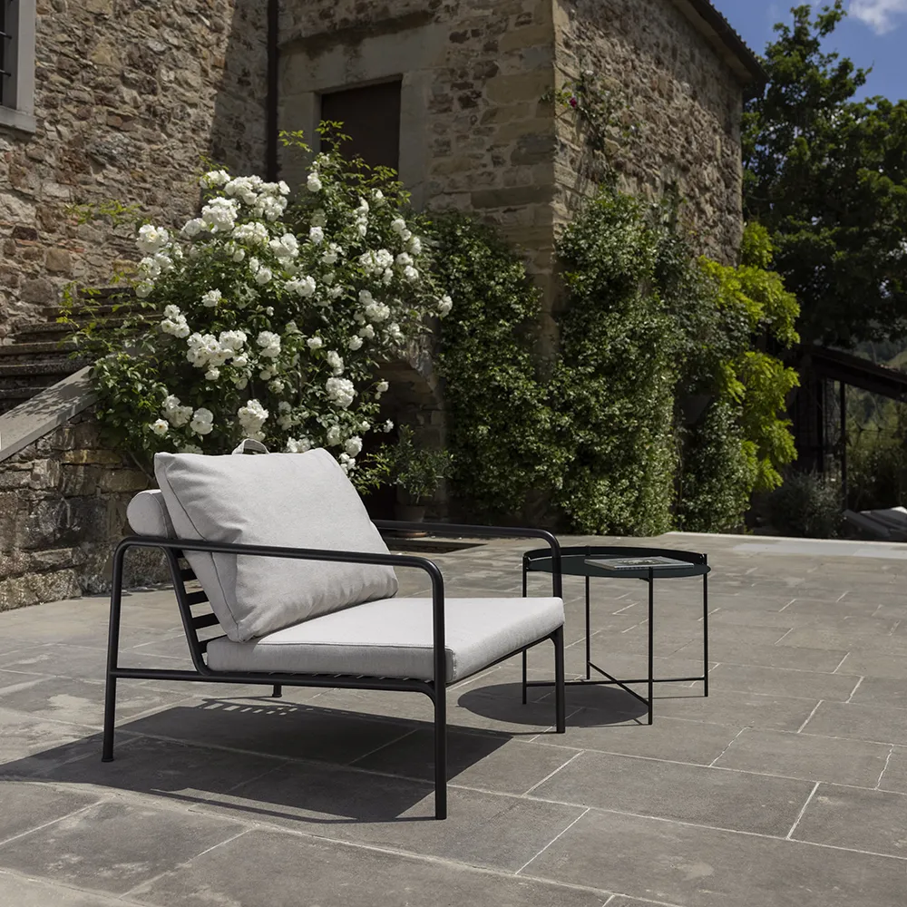 Avon Fåtölj Moss/White