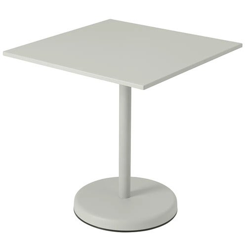 Linear Steel Cafébord 70x70 cm Grey 