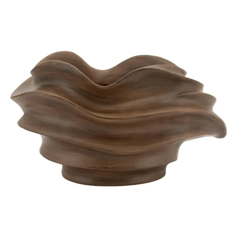 Cascara 42x26x27 cm Polyresin Brun