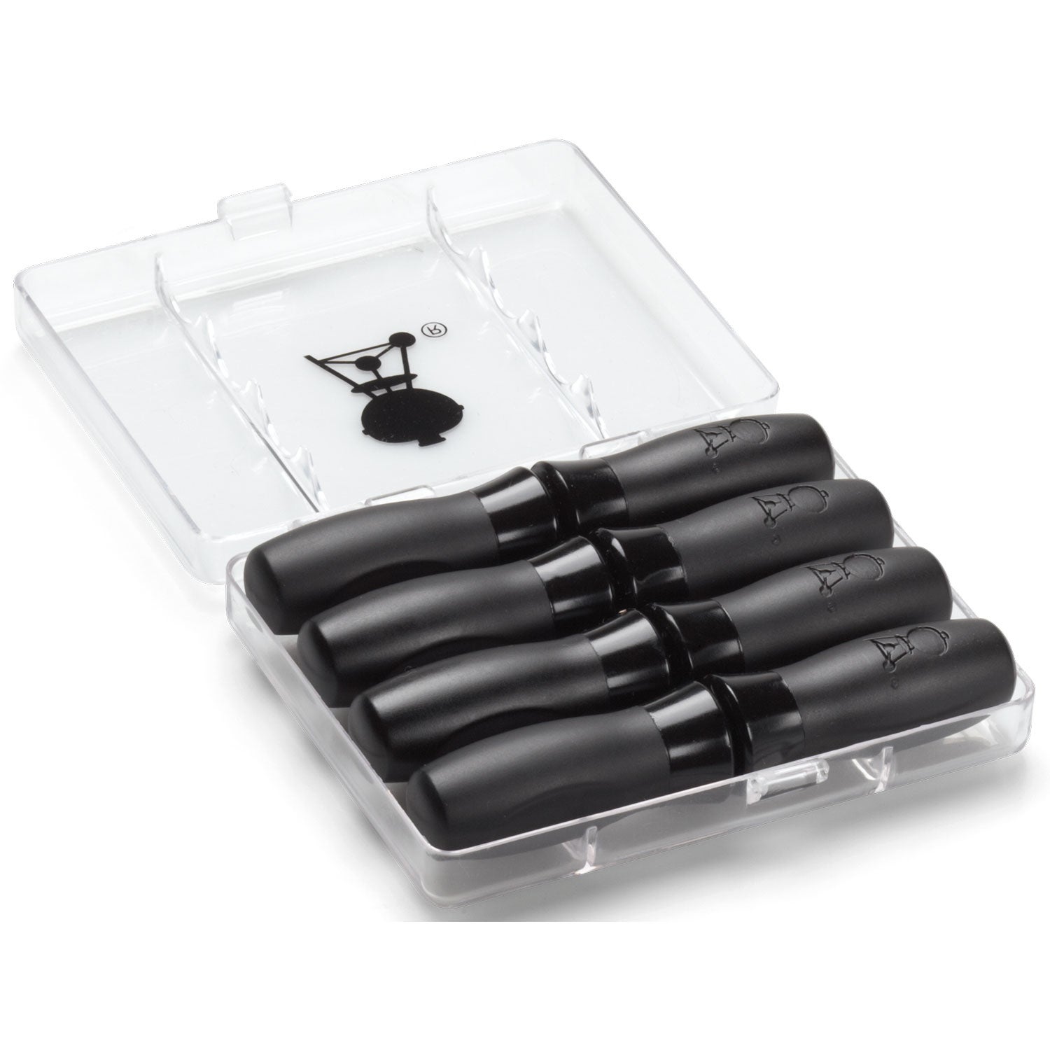 Majshållare 4 set rostfritt stål/nylon 