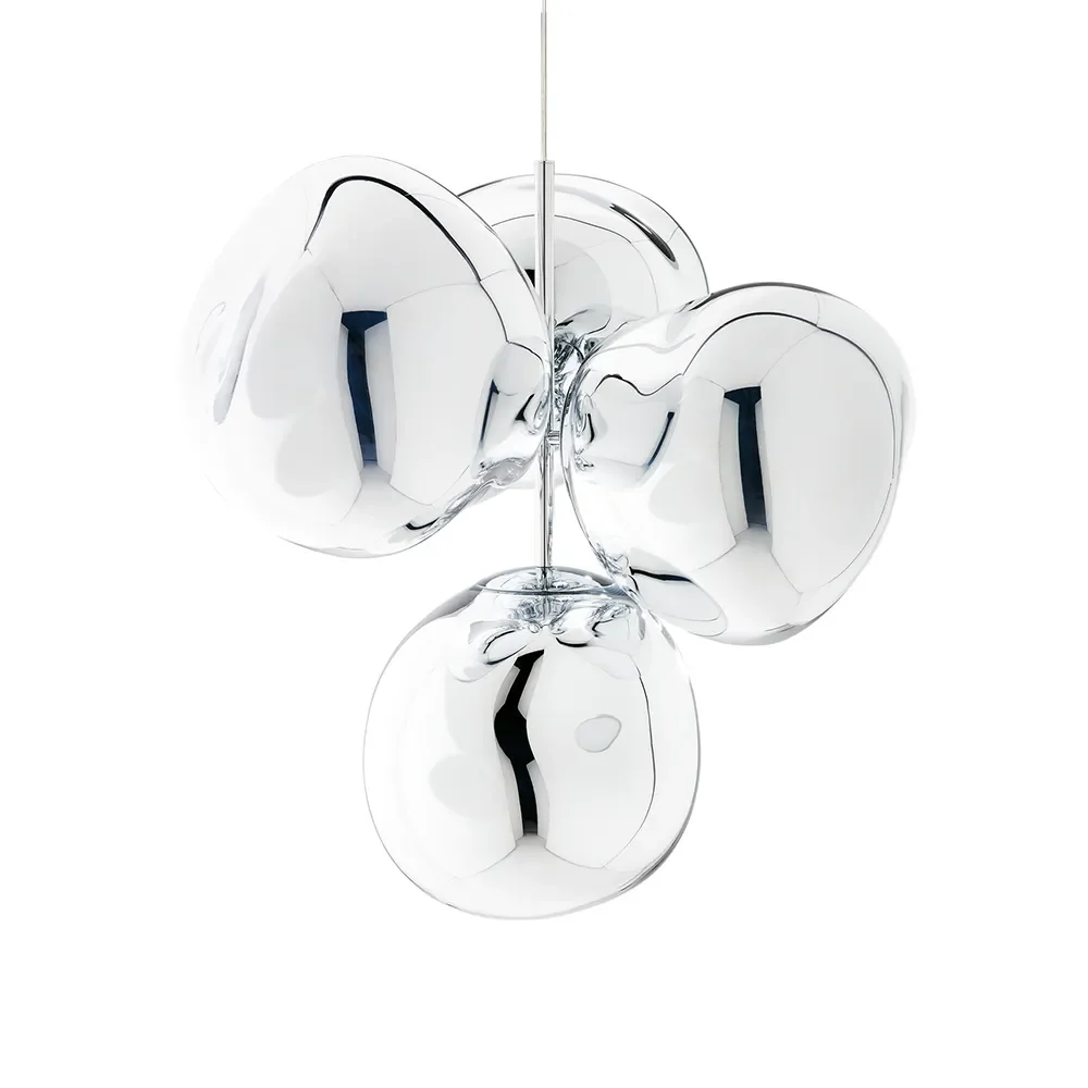 Melt Chandelier Mini Silver Takkrona LED