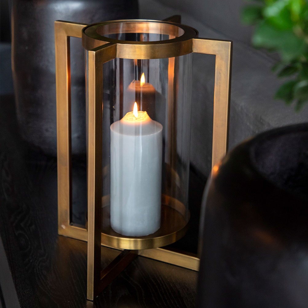 Verano Ljuslykta Liten Brass Antique