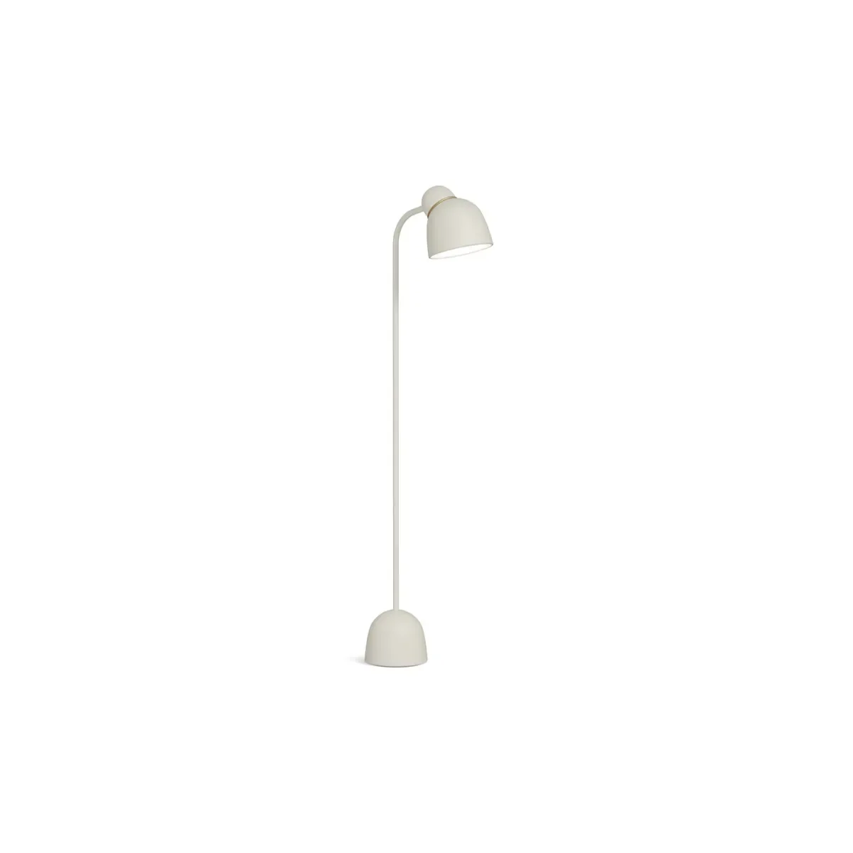 Bird golvlampa H130 cm metall sand/mässing