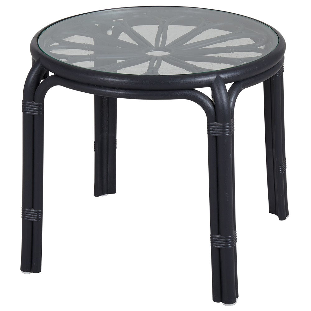 Waltz sidobord 50 cm svart 