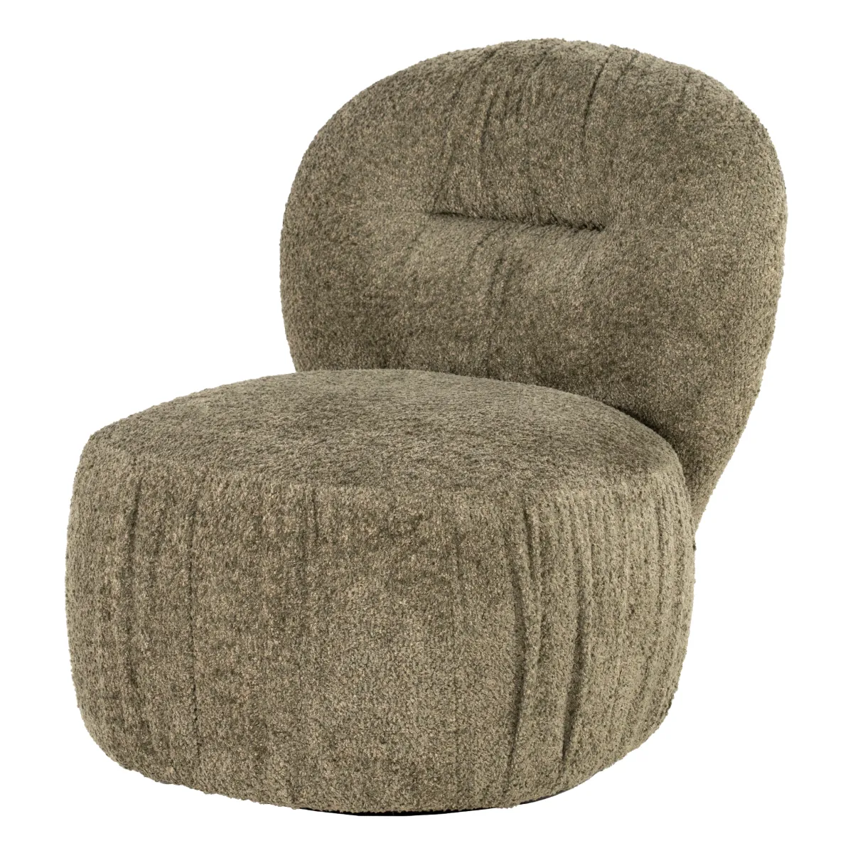 Roux fåtölj 72x91x76,5 cm polyester grön