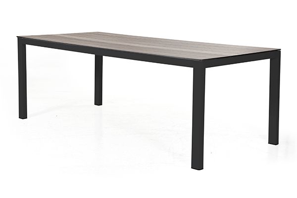 Rodez bordsstativ 95x209 cm svart matt 