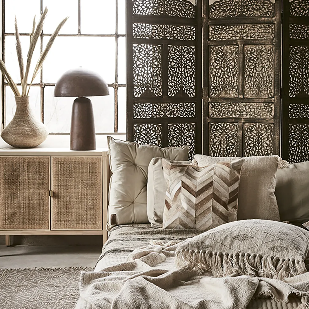 FUNGI Bordslampa L Rusty brown