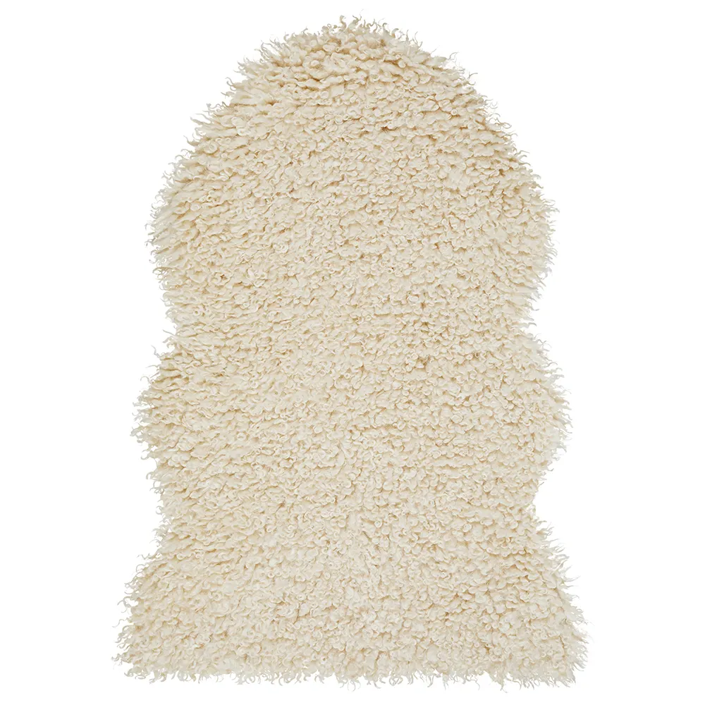 Wooly fäll 60x90 cm Beige
