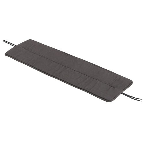 Linear Steel Bänkdyna 110x34 cm Dark Grey 