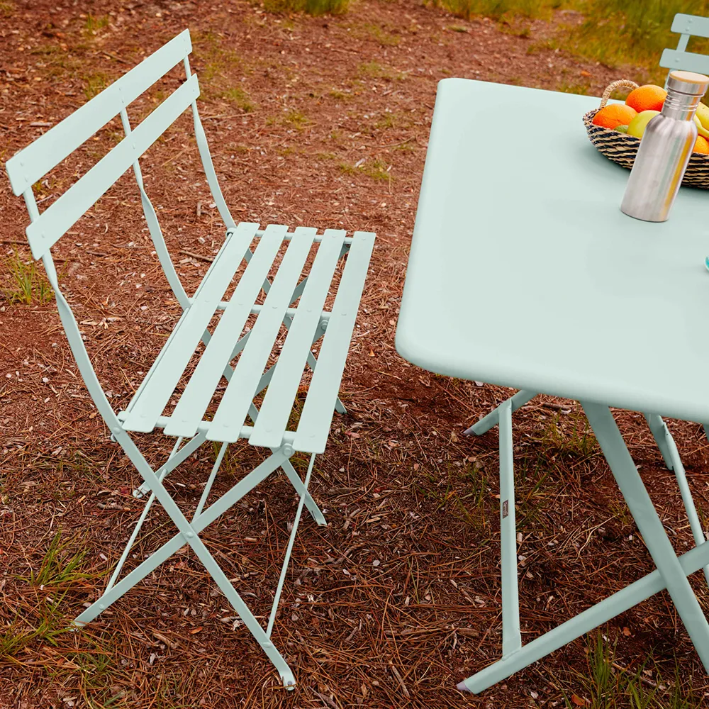 Bistro bord 97 x 57 cm Ice mint