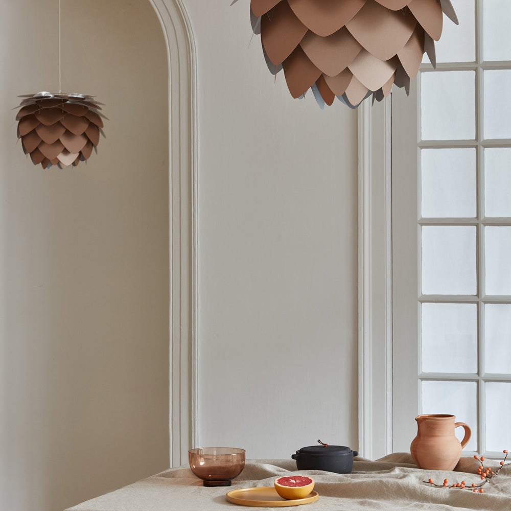 Aluvia Lampskärm Ø 59 cm Borstad Bronze