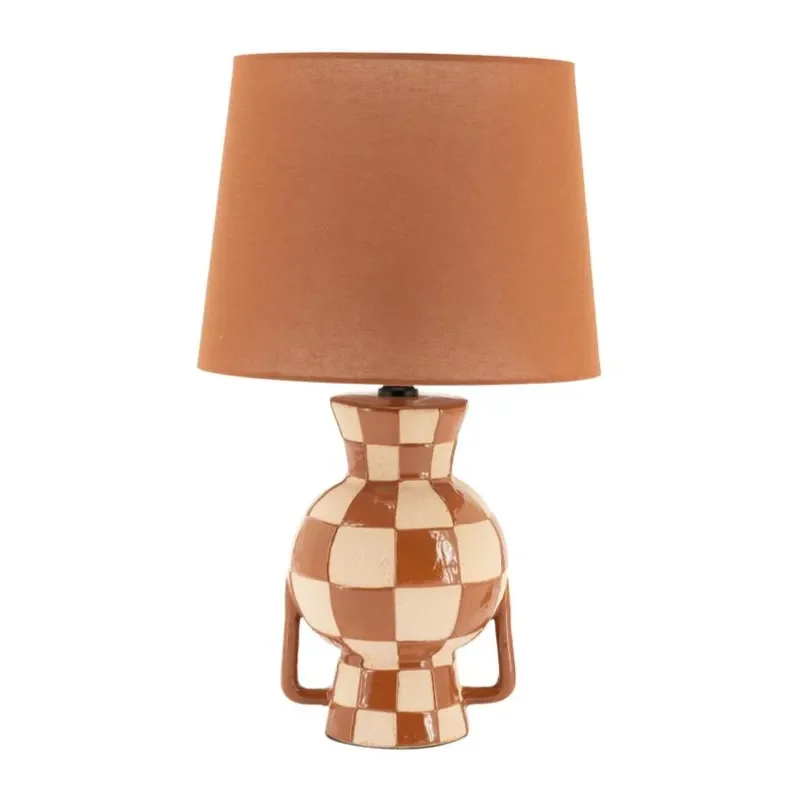 Blocsy 2 bordslampa 33x33x55,5 cm brun