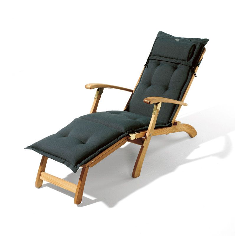 Canyon däckstolsdyna strukturdralon Blåmetallic