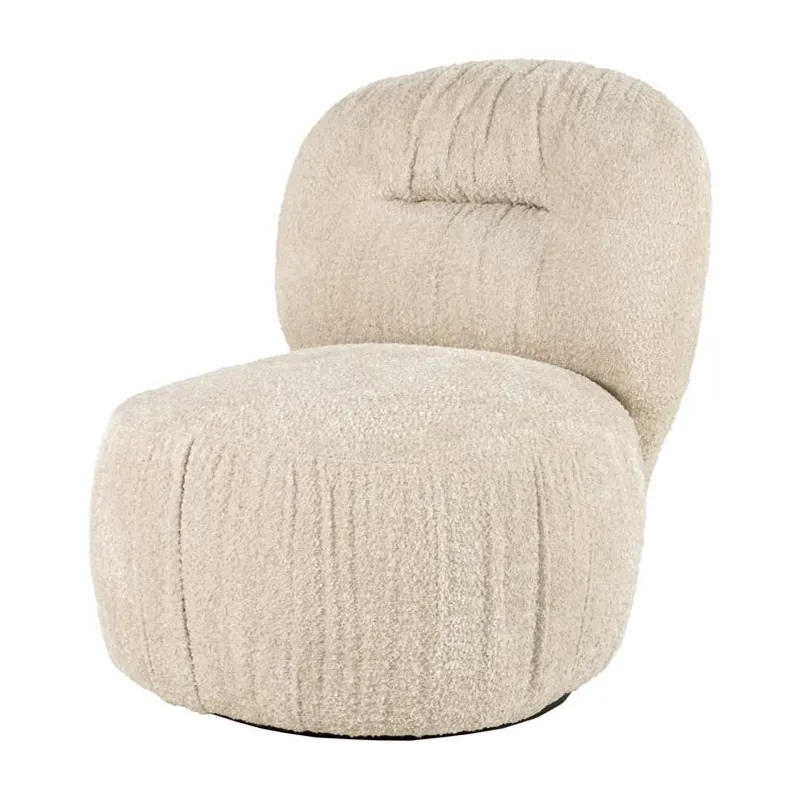 Roux fåtölj 72x91x76,5 cm polyester beige