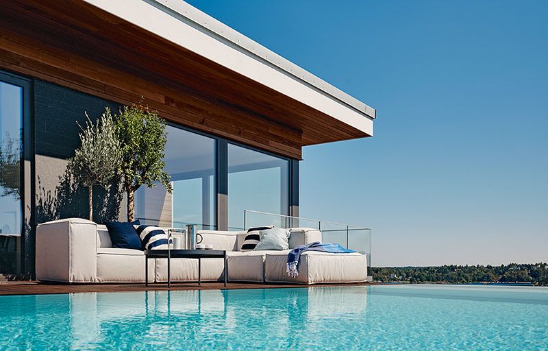 Asker Mittdel Stor Ljusgrå 