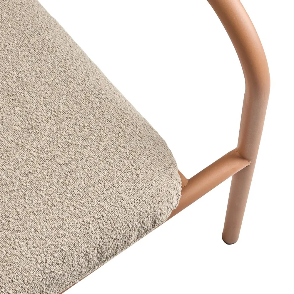 Bendt Soffa Teddy Beige/Peach