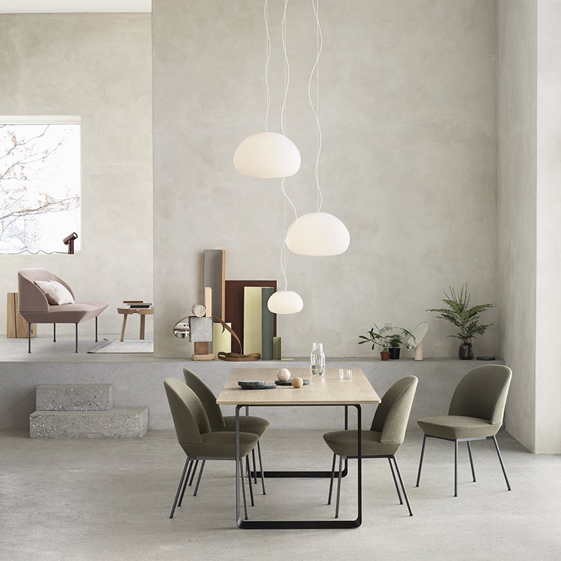 Fluid Pendellampa Small - Opal White