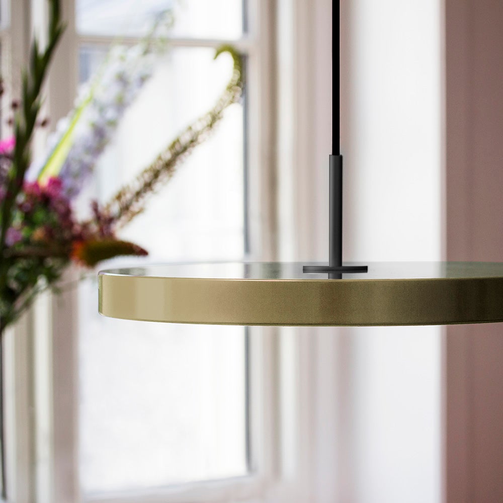 Asteria Medium Taklampa Ø43 cm Taupe/Svart