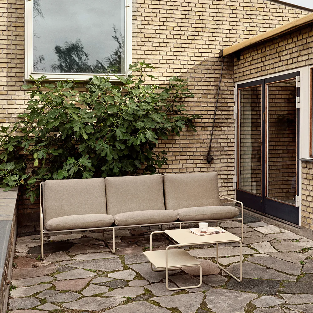 Desert 3-sits soffa Cashmere/Dark Sand