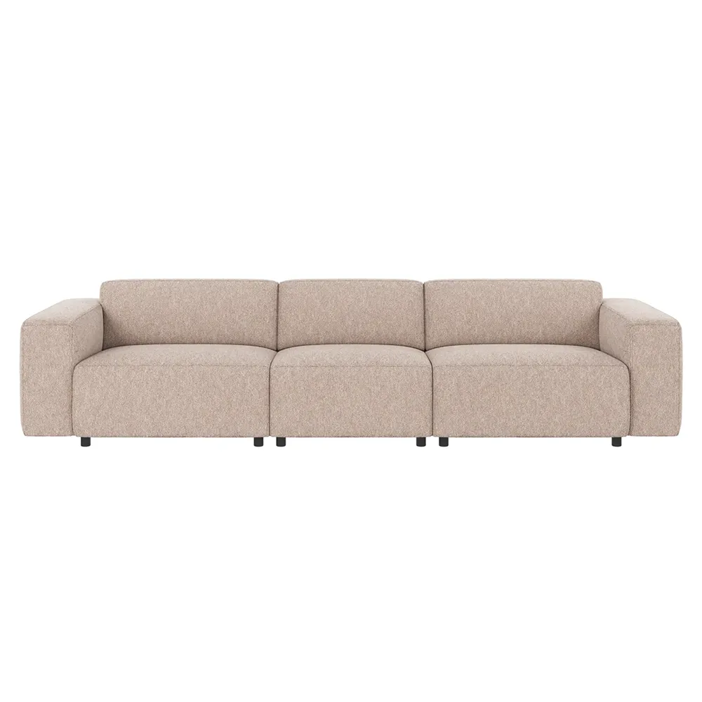 Willard soffa 4-sits tyg Alice ljusbeige