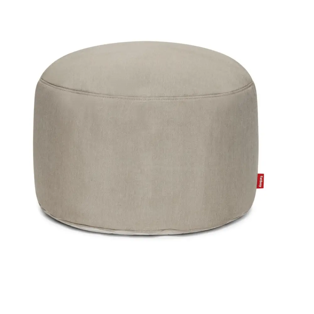 point large outdoor sittpuff grey taupe