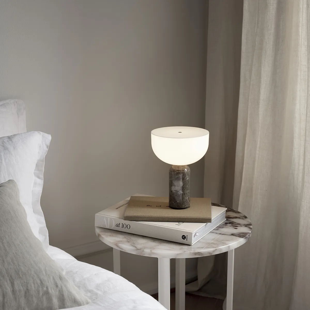 Kizu Bärbar bordslampa Gris Du Marais