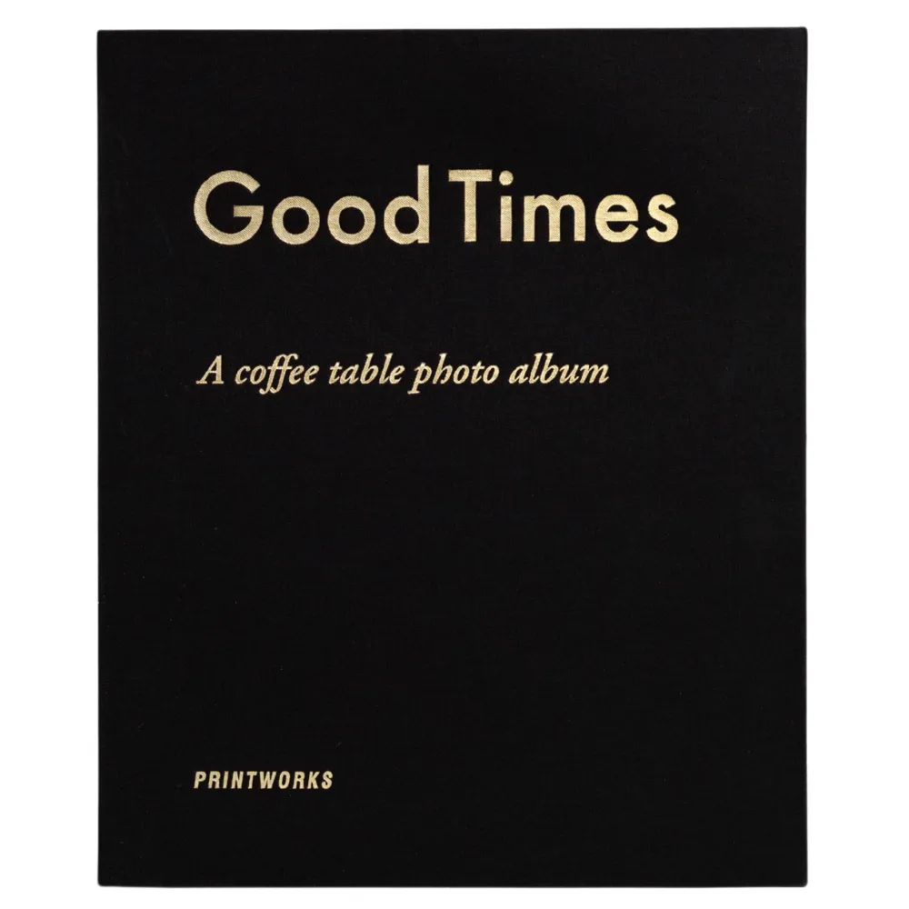 Fotoalbum - Good Times, Black (L)
