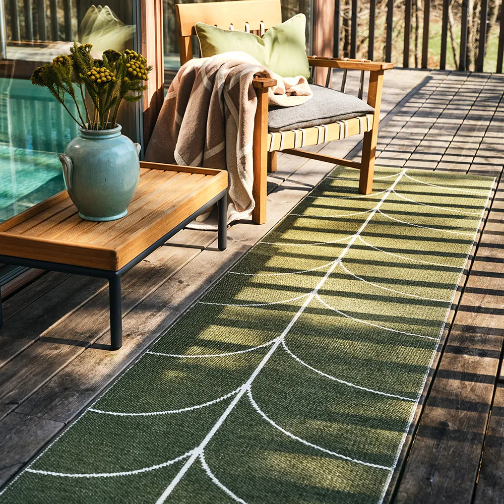 Vävd Matta Leif Pine 70x180 cm