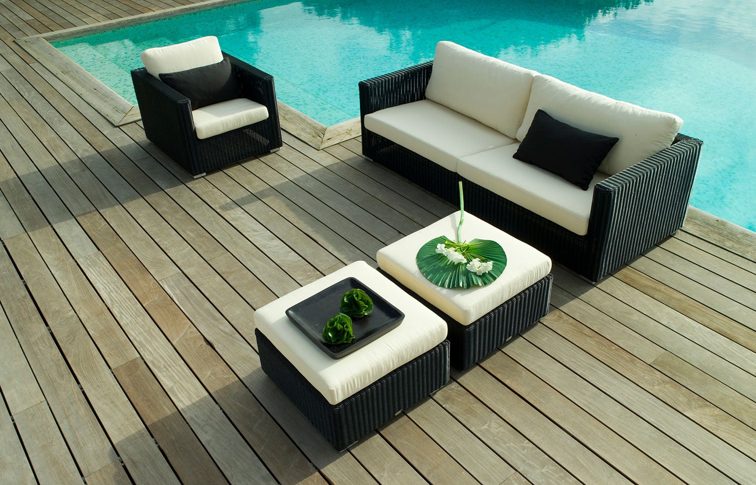 Chester Loungefåtölj Konstrotting Graphite 