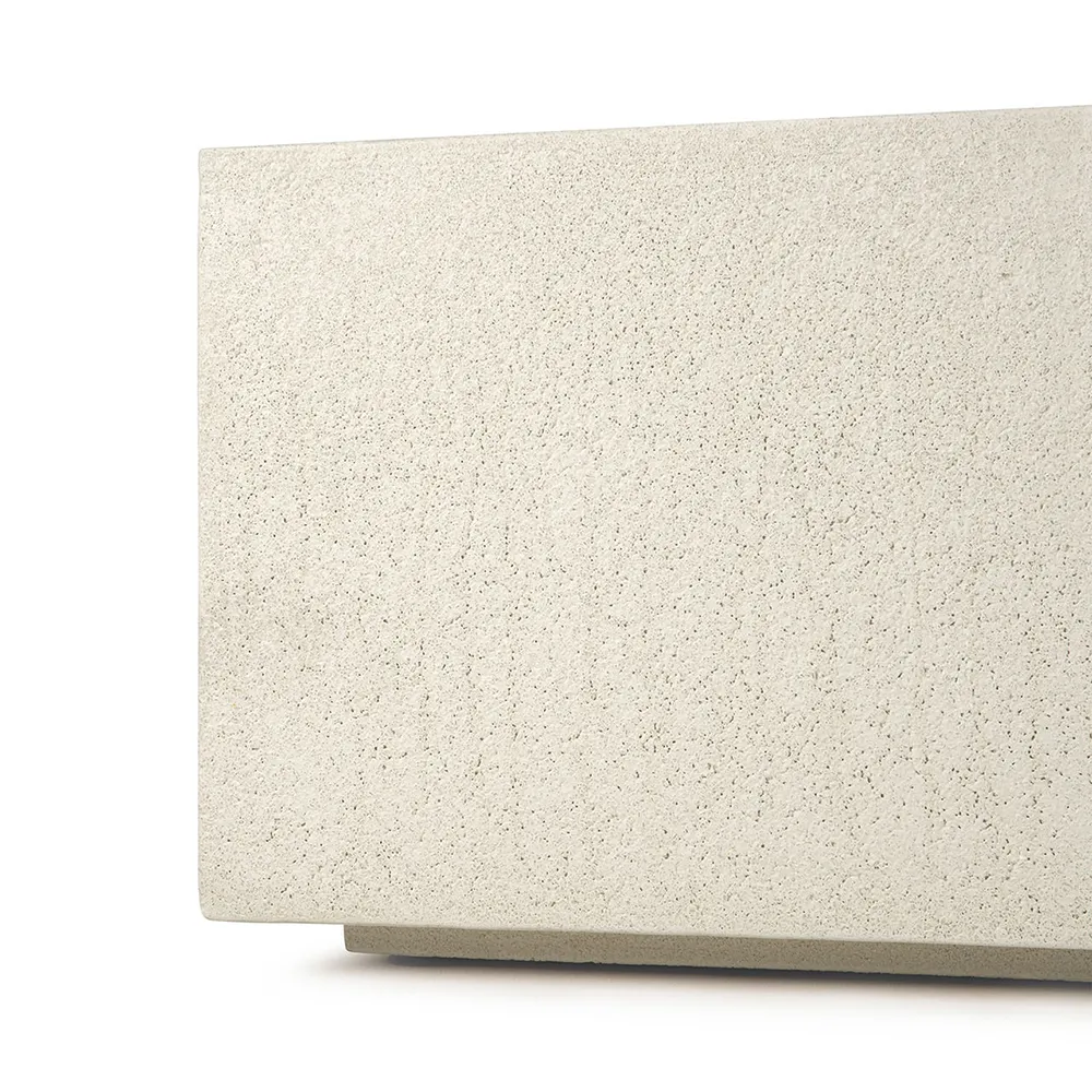 Elements Golvhylla/bänk - Off White 220x45x30 cm