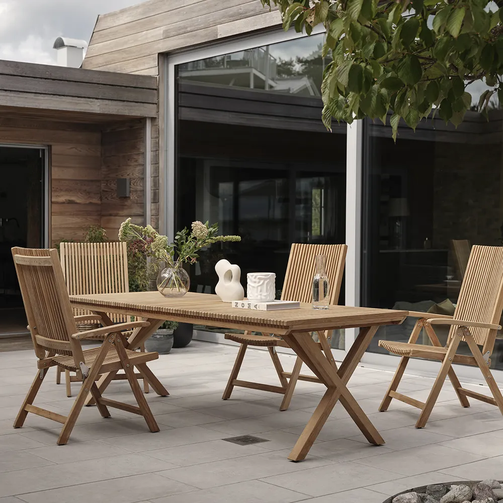 Julita matbord 90x150  cm teak 