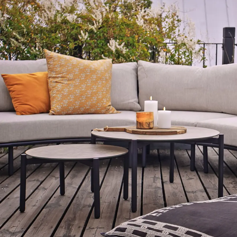 Solnäs soffgrupp Svart