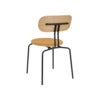 Curious Matstol Ek/Svart Metall Tangerine
