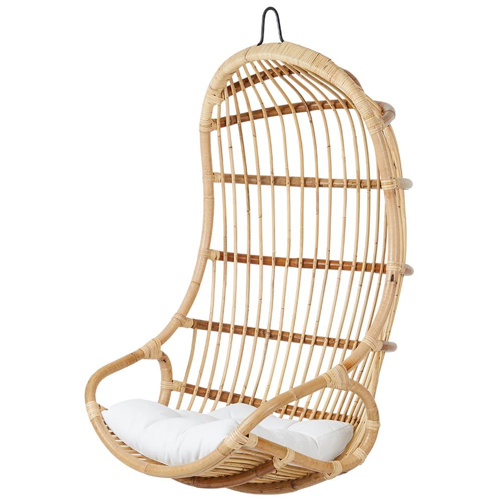 Vallda hänggung i rotting natur/vit 