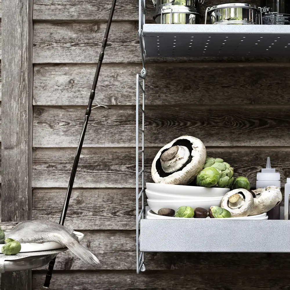 Väggavel 50x30 cm Galvaniserad