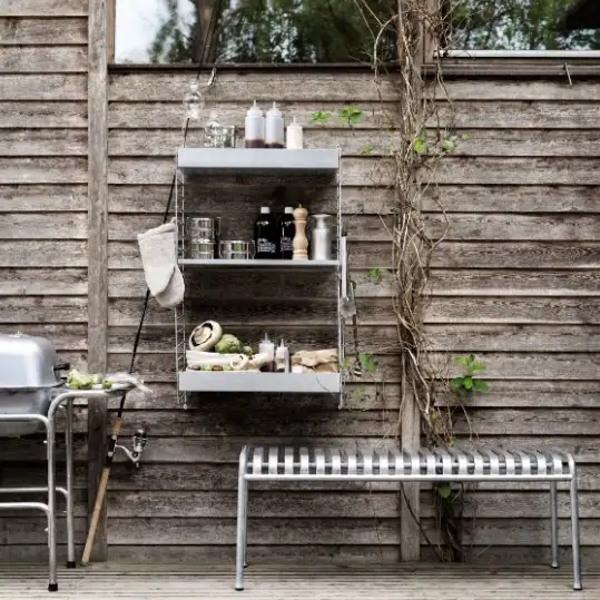 Väggavel 50x30 cm Galvaniserad