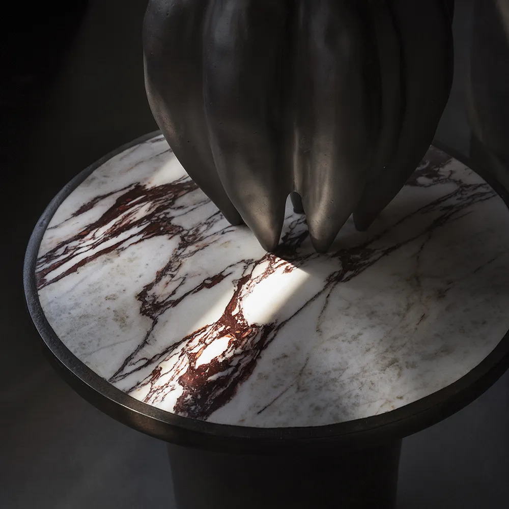 Trumpet Soffbord högt - Calacatta