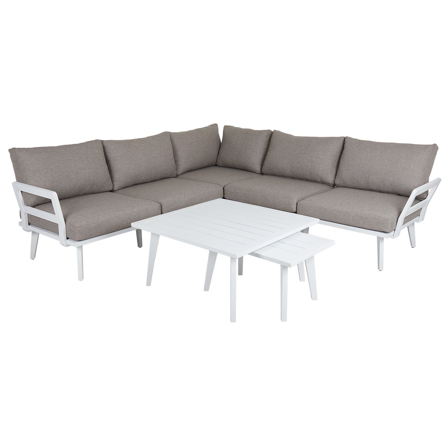 Villac hörnsoffa vit 