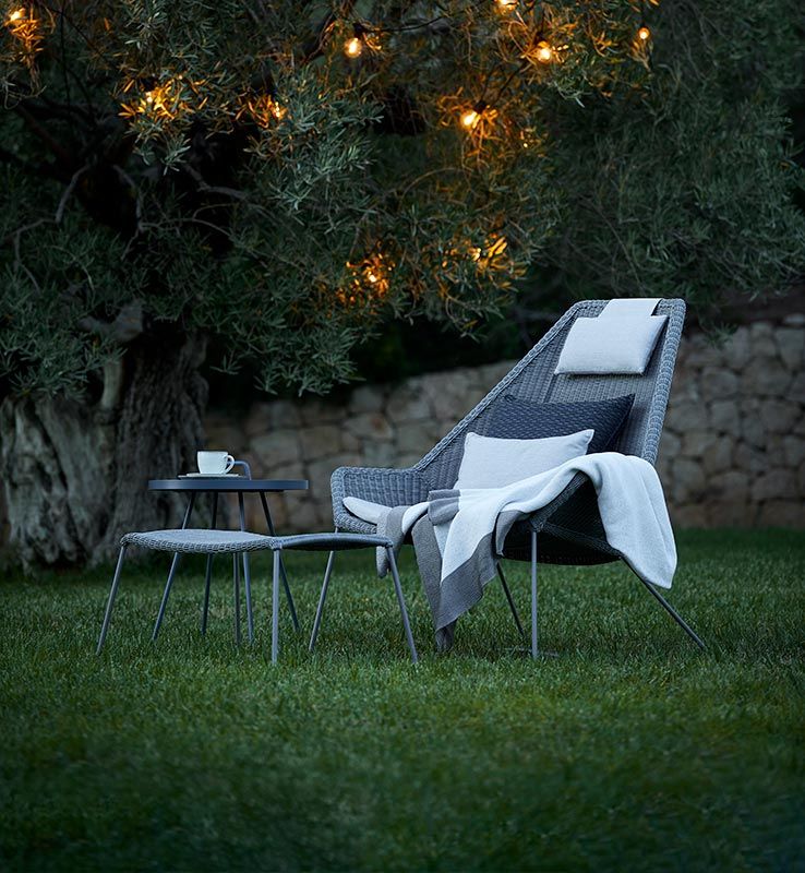 Breeze Loungefåtölj Ljusgrå 