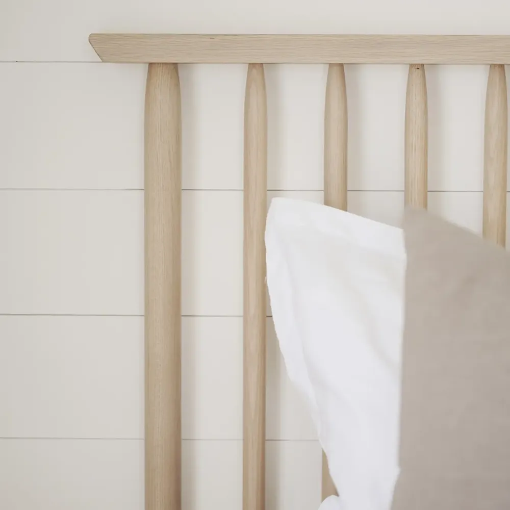  Riggins sänggavel 194x84 cm vitpigmenterad